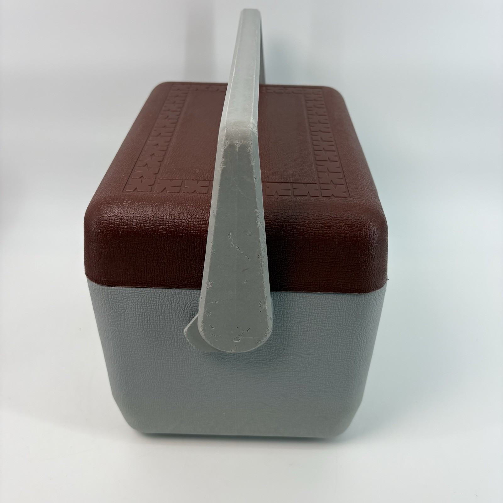 Vintage Gott Tote 6 Cooler Console Arm Rest With Cup Holder, Red, Read DS!