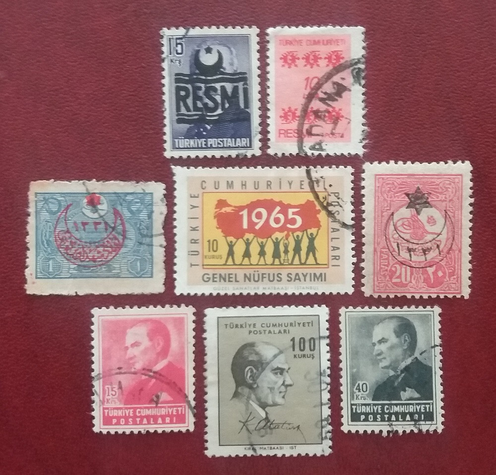 TURKEY Postally Used Selection 1320
