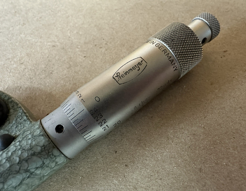 Vintage Steinmeyer Outside Micrometer