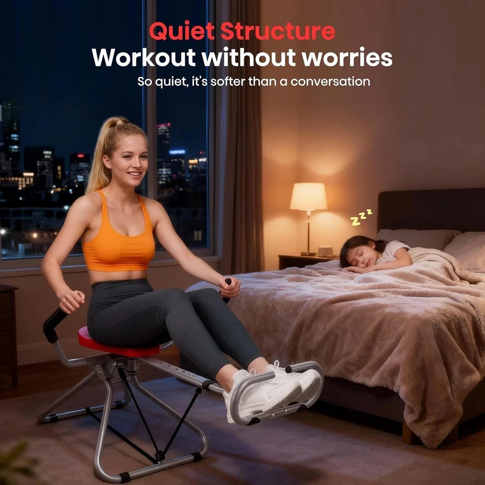 AB Swing Infinity - Foldable Home Ab Workout Machine for Core Strength & Fat Los