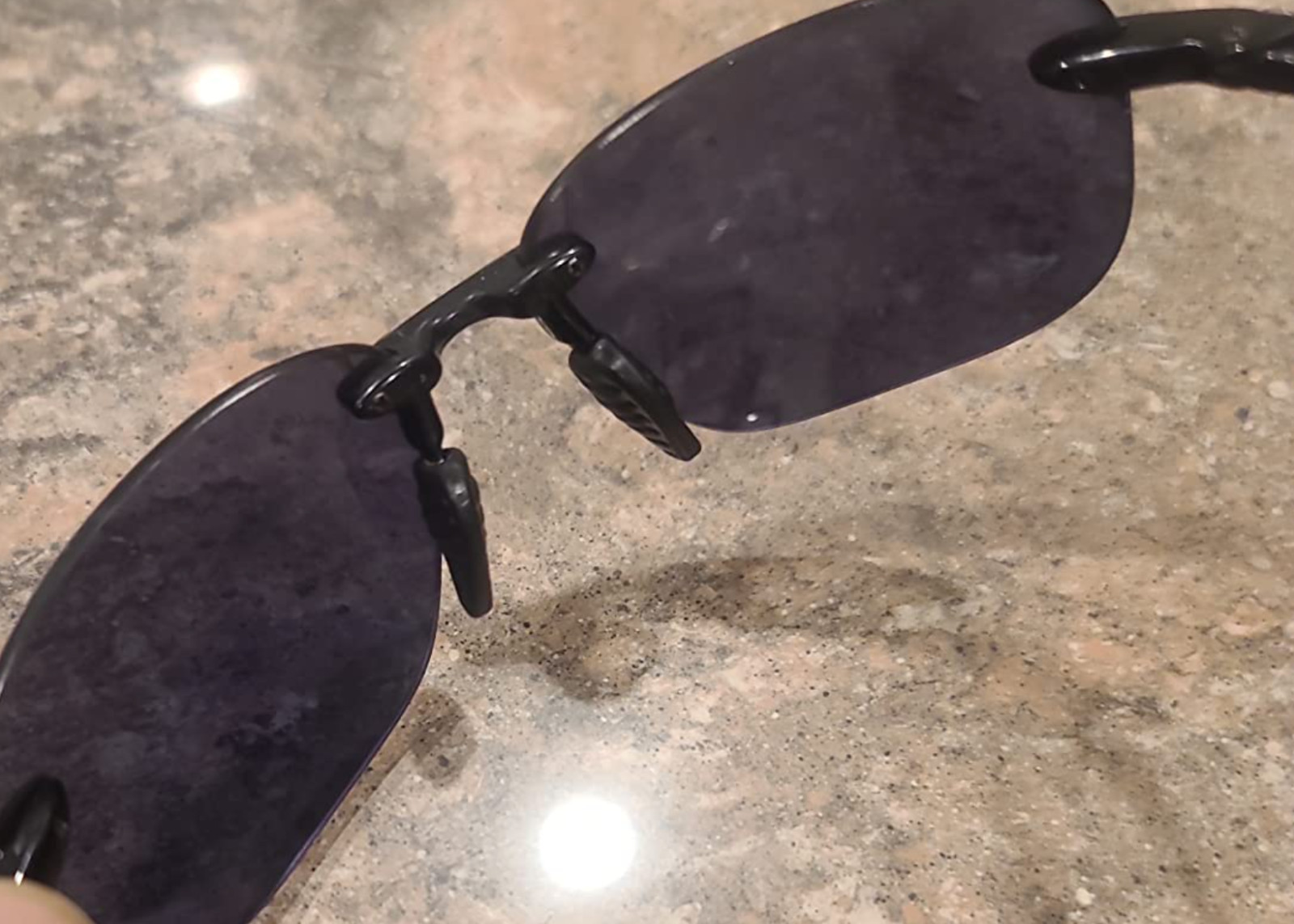 Nike Eyeglasses Premium Silicone Nose Pads Replacement Slide-On Push-In Black