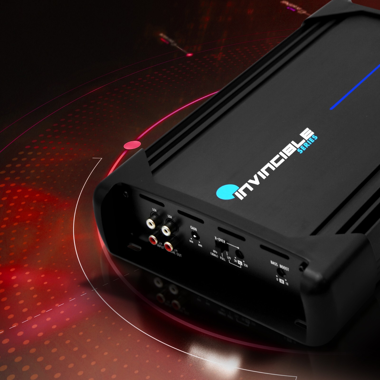 Pyle 2 Channel 2000Watts Max Mosfet Amplifier Invincible Series Amplifier