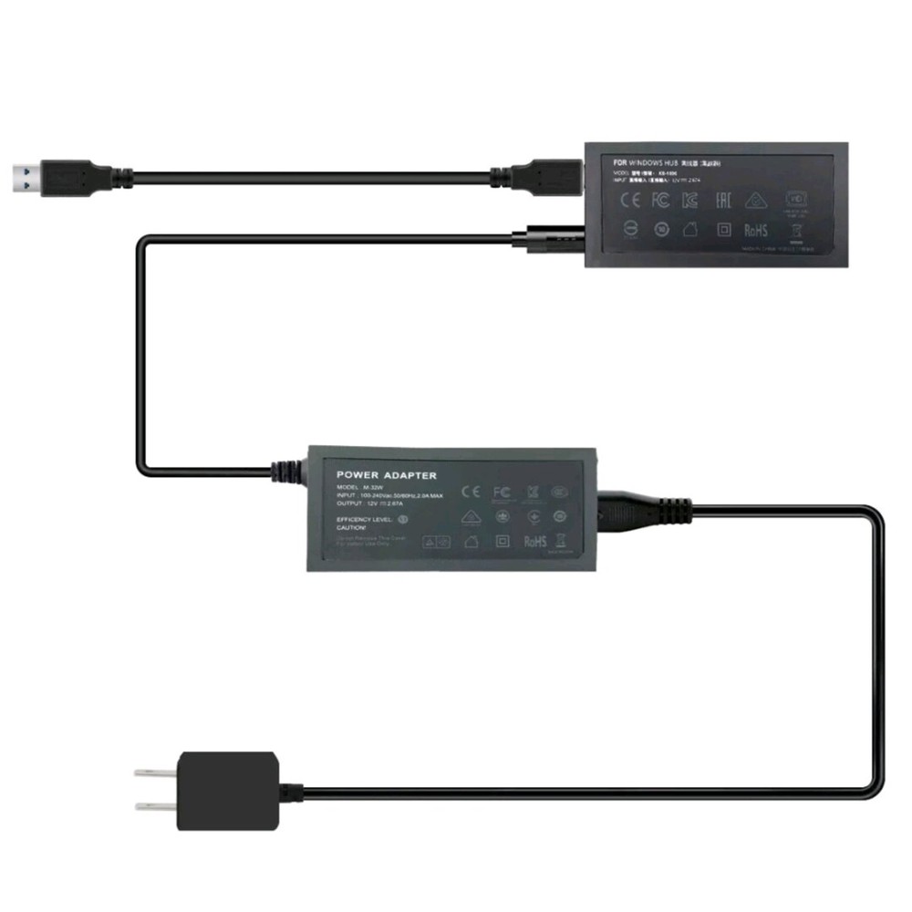 Original Microsoft Kinect Motion Canera Sensor for Xbox S/S and PC - Black