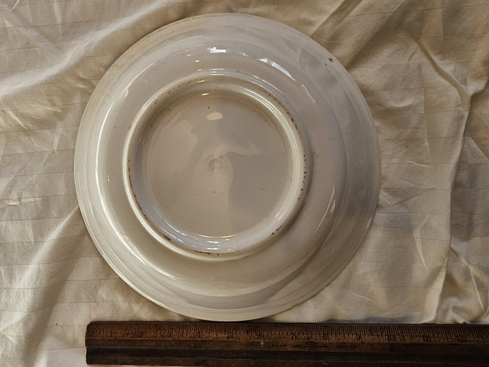 Vintage fruit themed plates and bowls