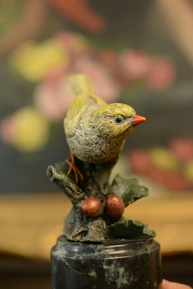 MILO BRONZE STATUE SCULPTURE BIRD STATUE