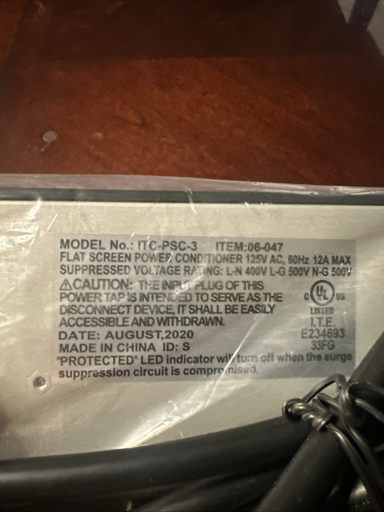 POWER STRIP Server INTER Technology model ITC-PSC-3