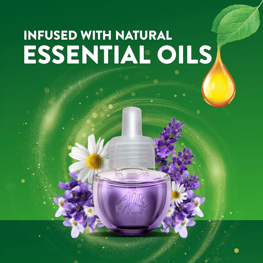 Air Wick Lavender Chamomile Plug In Refill 2ct Essential Oils