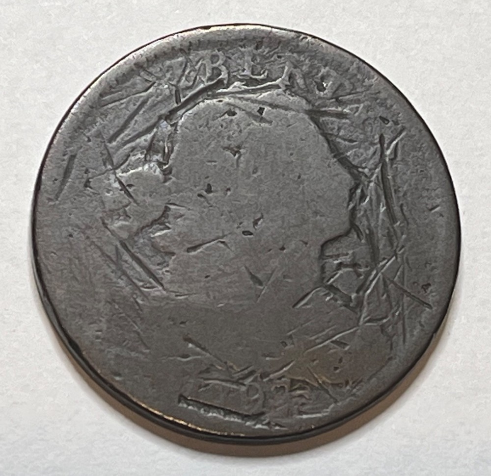 1797 Draped Bust Large Cent - Nice Copper Penny; W063