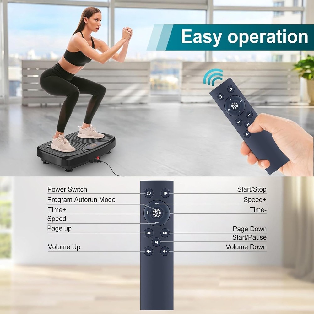 Upgrade Your Workout with Ergonomic Replacement Remote for Vibration Plates