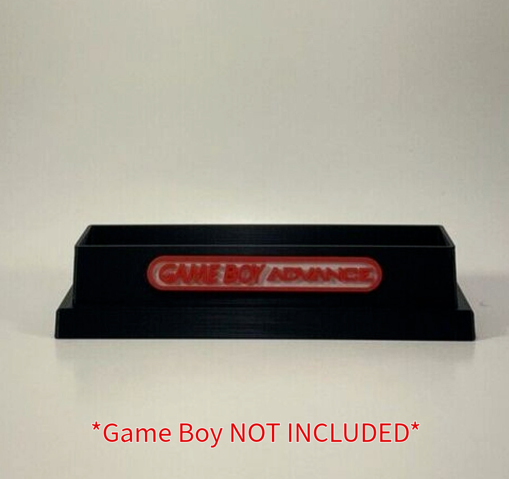 Game Boy Advance System Display/Stand/Holder - DISPLAY ONLY (Customize Colors)