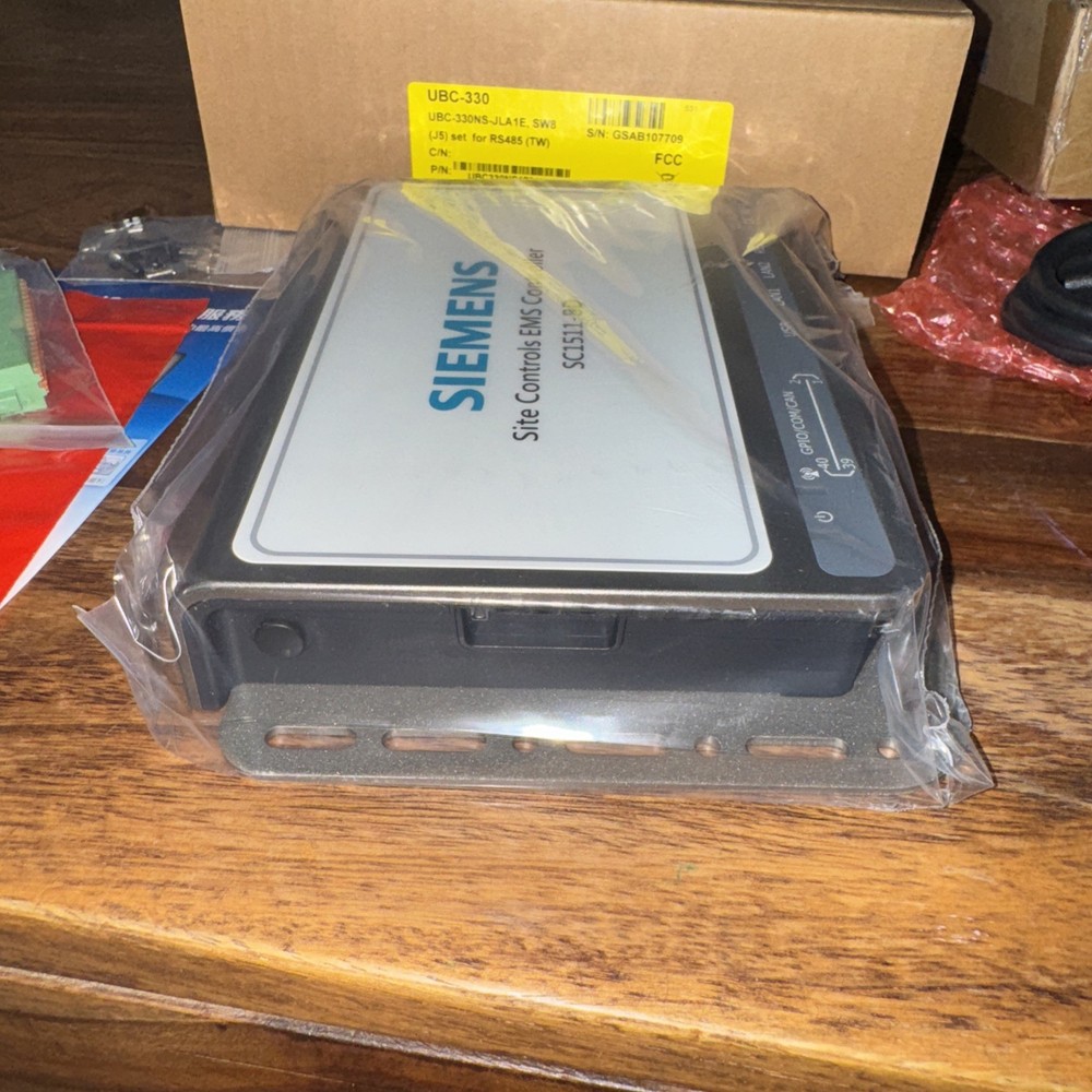 SIEMENS SC1511-BD Site Controls EMS Controller UBC-330 Advantech, With Cord, SA3