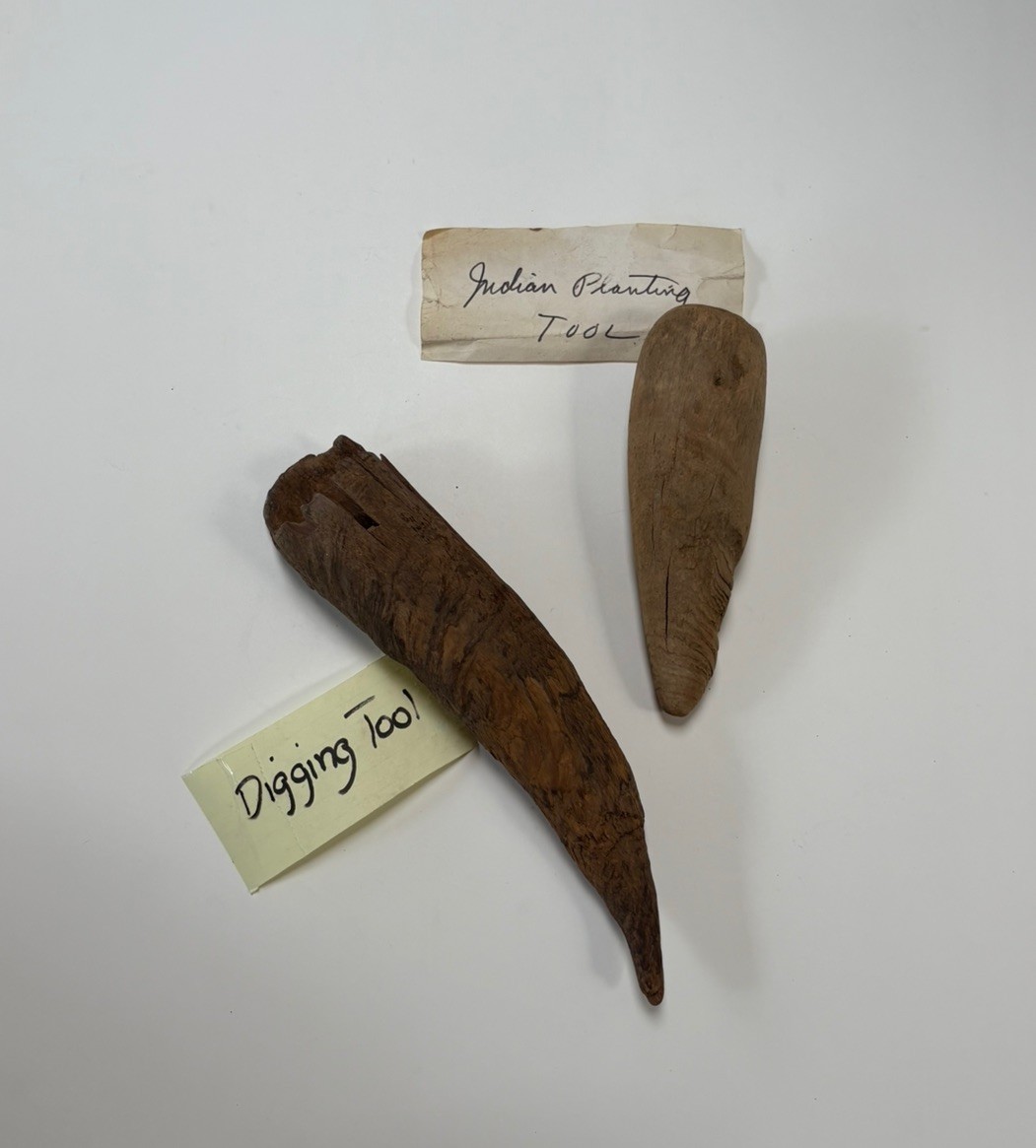 Native American Wooden Tools ? Digging and Planting ? Wood Artifact Antique