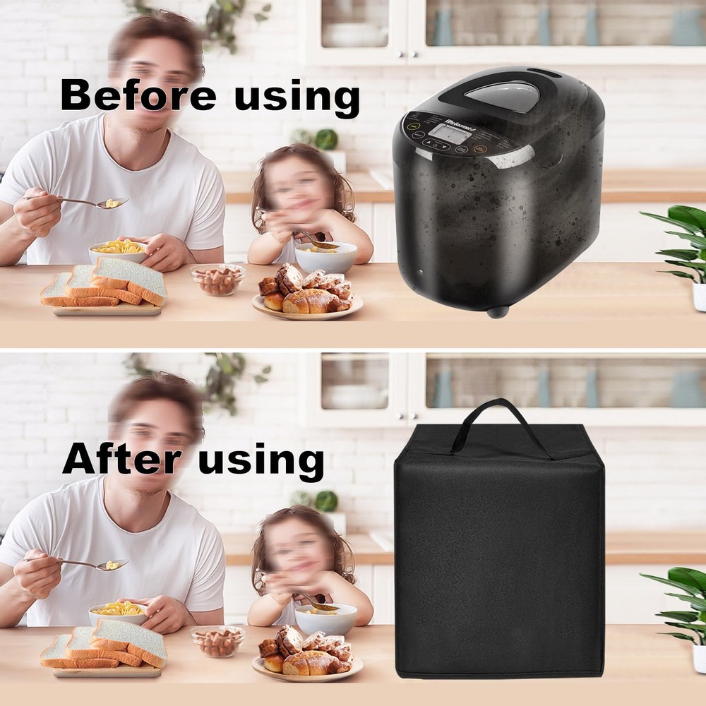 Bread Maker Cover for Elite EBM8103B/ EBM8103M/EBM8103SS Programmable Bread M...