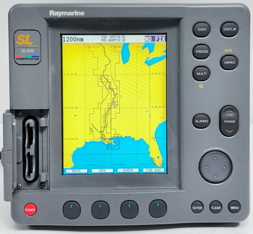 Raymarine SL530 Plus Color Chartplotter Display