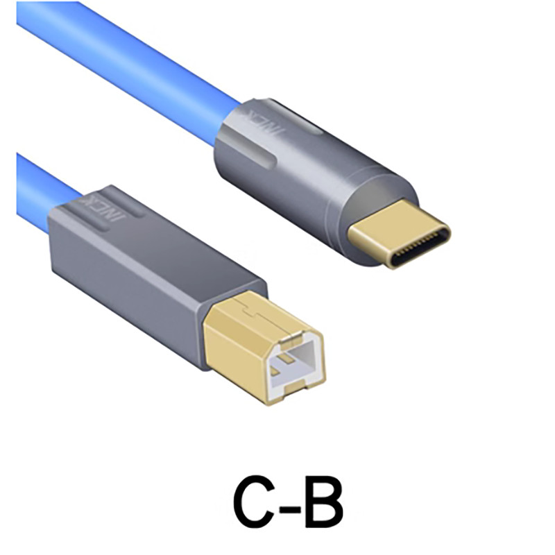 HiFi USB C To B Cable USB Type C To B Audio Data Cable DAC otg macbook Cable