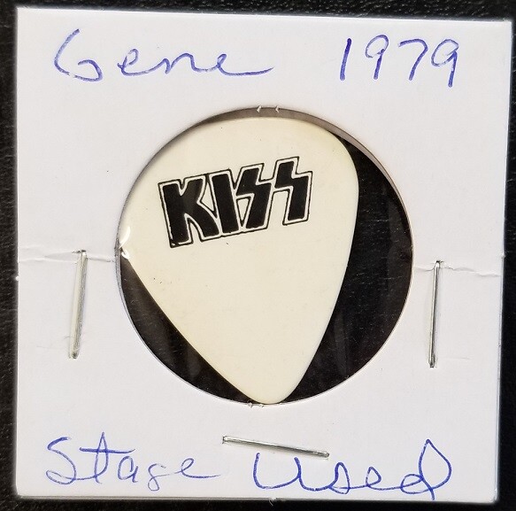 KISS / GENE SIMMONS - VINTAGE 1979 DYNASTY CONCERT TOUR GUITAR PICK