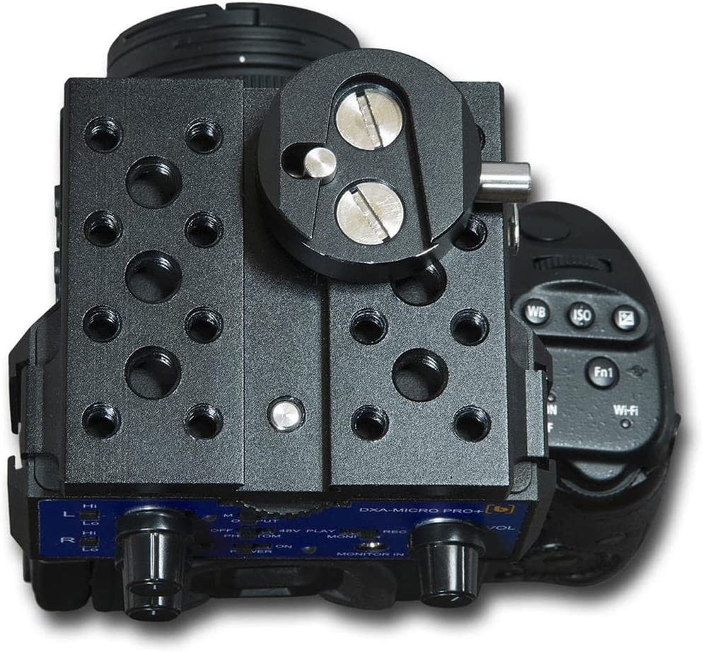 BeachTek V-CLIK Quick Release Plate for Attaching & Removing Camera Accessories