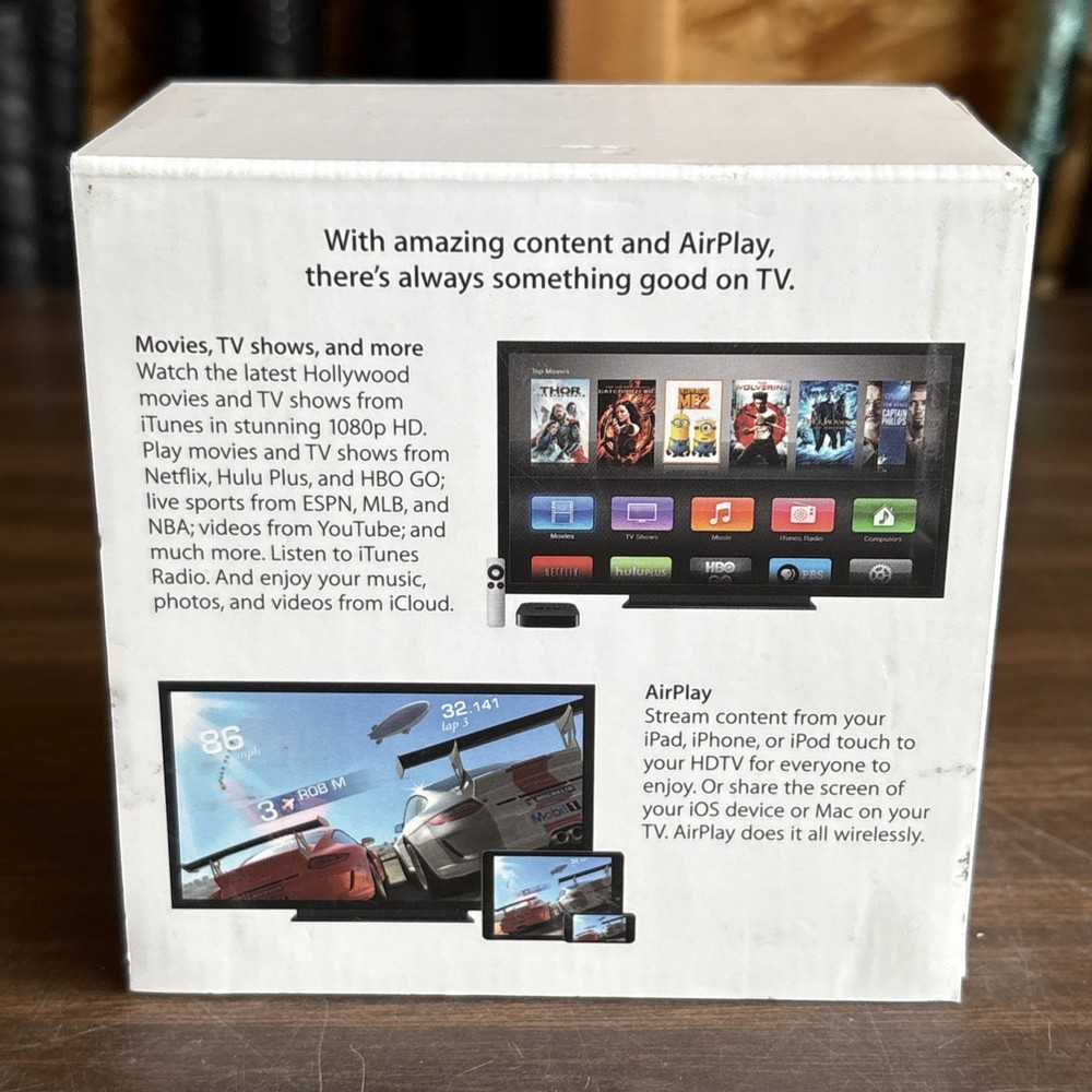 Apple TV (3rd Generation) HD Media Streamer - A1469 - Fully Functional