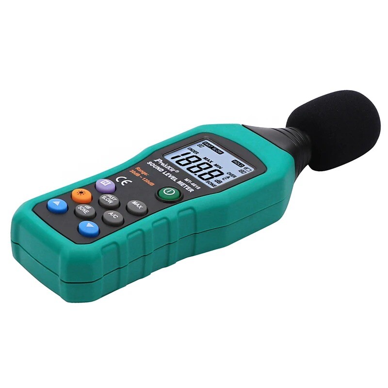 MT-4618 Precision Noise Tester, Automatic Large, Range (30~130 DB) Backlit LCD