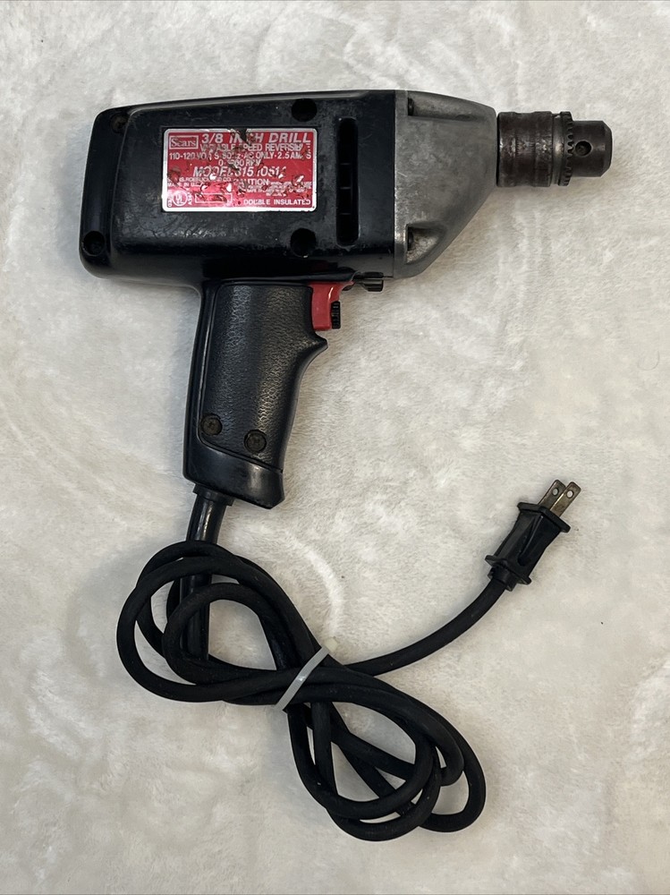 Sears Craftsman Variable Speed Reversible 3/8" Electric Drill Model 315.10514