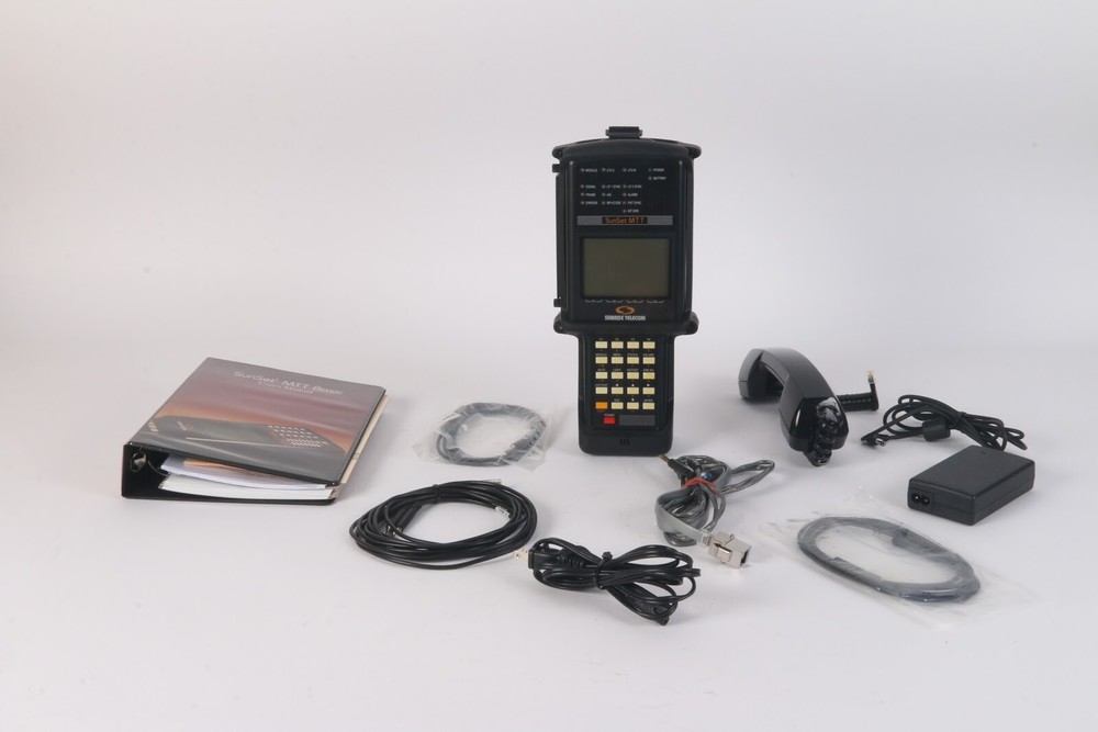 Sunrise Telecom SunSet MTT Modular Test Toolkit W/ T1 Module SSxDSL-22