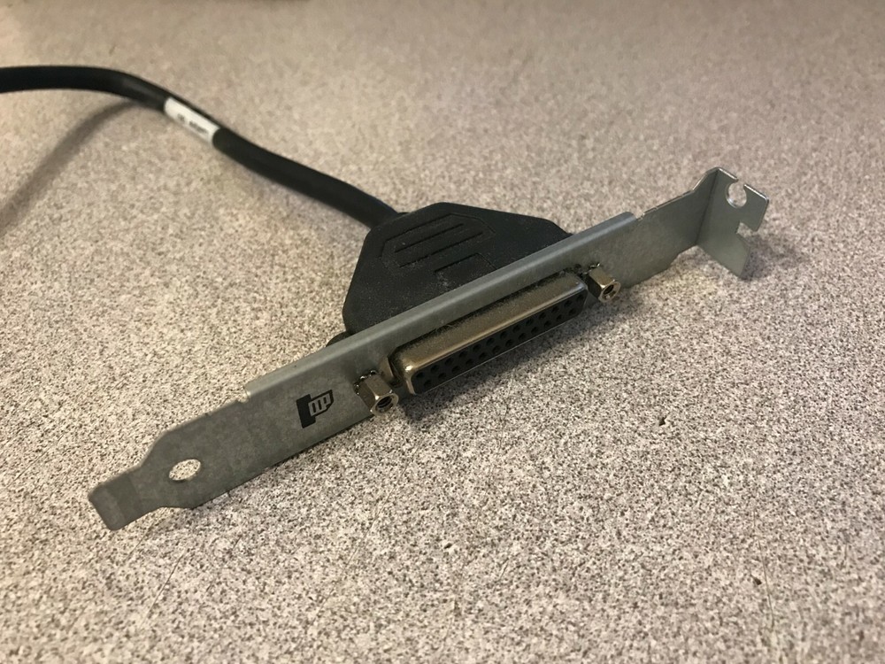 HP EliteDesk 800 Tower Parallel Printer Adapter Cable Full Height 611900-001