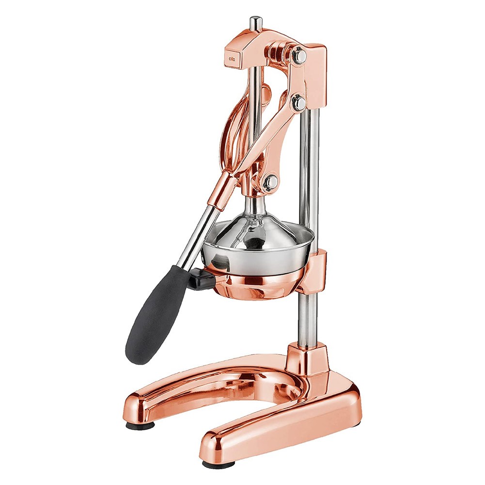 Cilio Commercial Grade Citrus Press Juicer, Copper