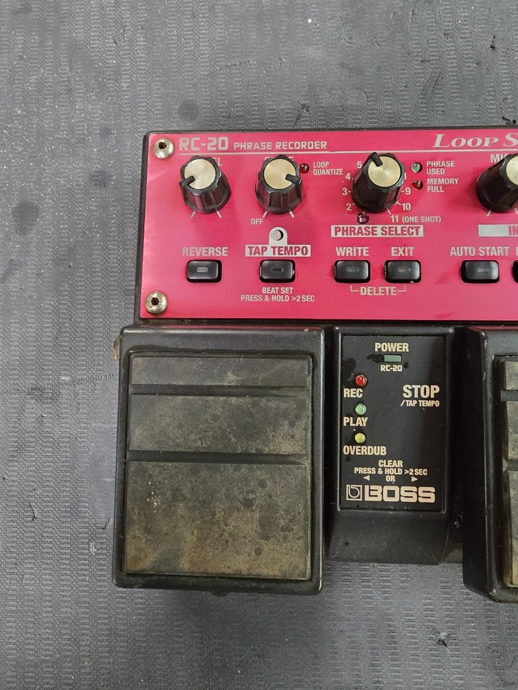Boss RC-20 Loop Station Phrase Recorder Sampler Guitar Effect Pedal