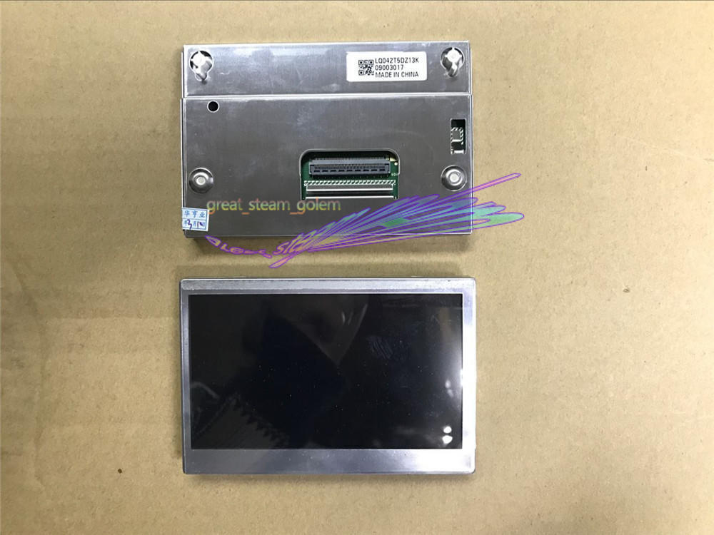 4.2" 480×272 Resolution LCD Screen Panel Sharp LQ042T5DZ13