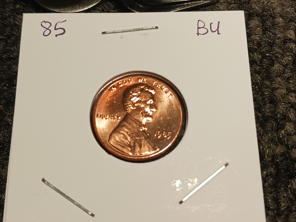 1985 P - Lincoln Cent BU