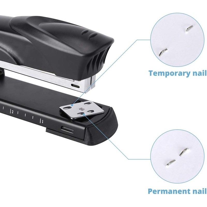 Long Arm Stapler Set 210 Sheet Capacity Adjustable Guide Anti Jam 2000 Staples