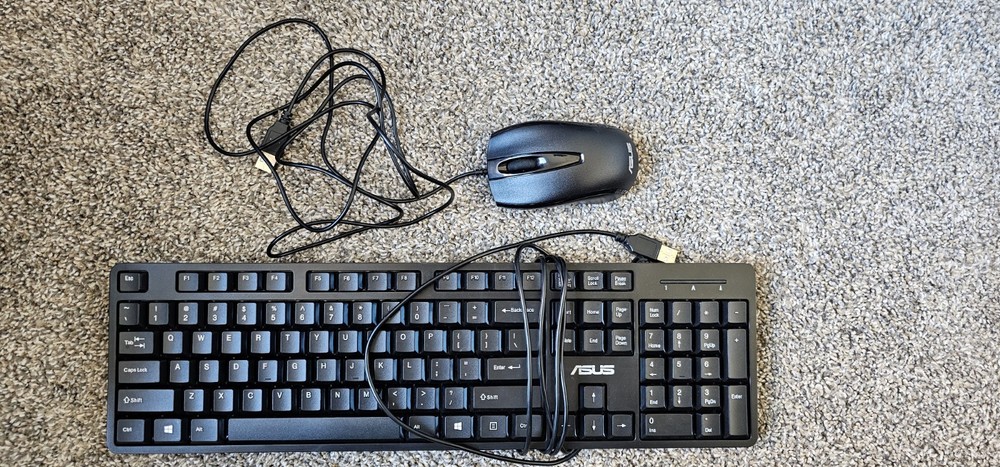 ASUS Wired Keyboard and Wired Mouse