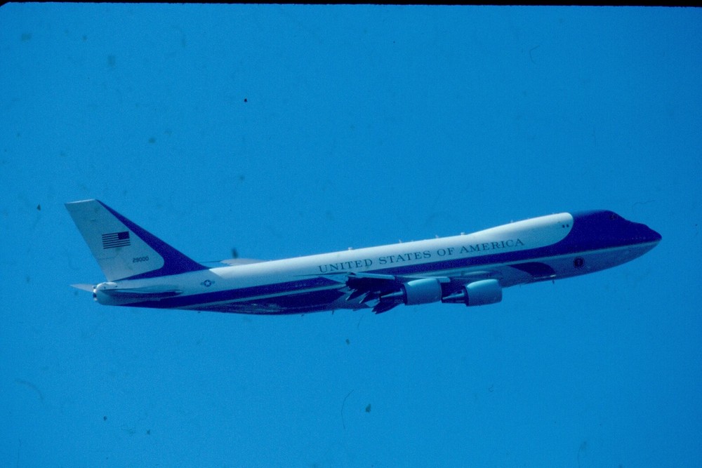 K148  29000  USAF   E-4B    ORIGINAL KODAK  SLIDE