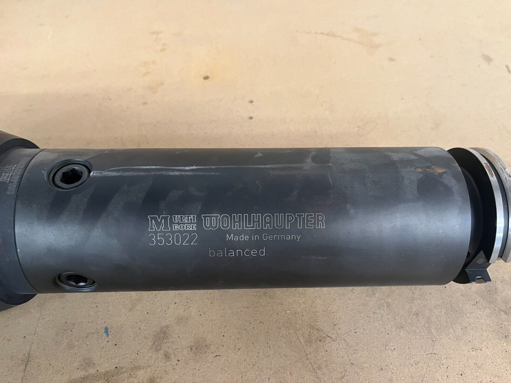 WOHLHAUPTER CAT50 BORING HEAD ASSEMBLY & ACCESSORIES