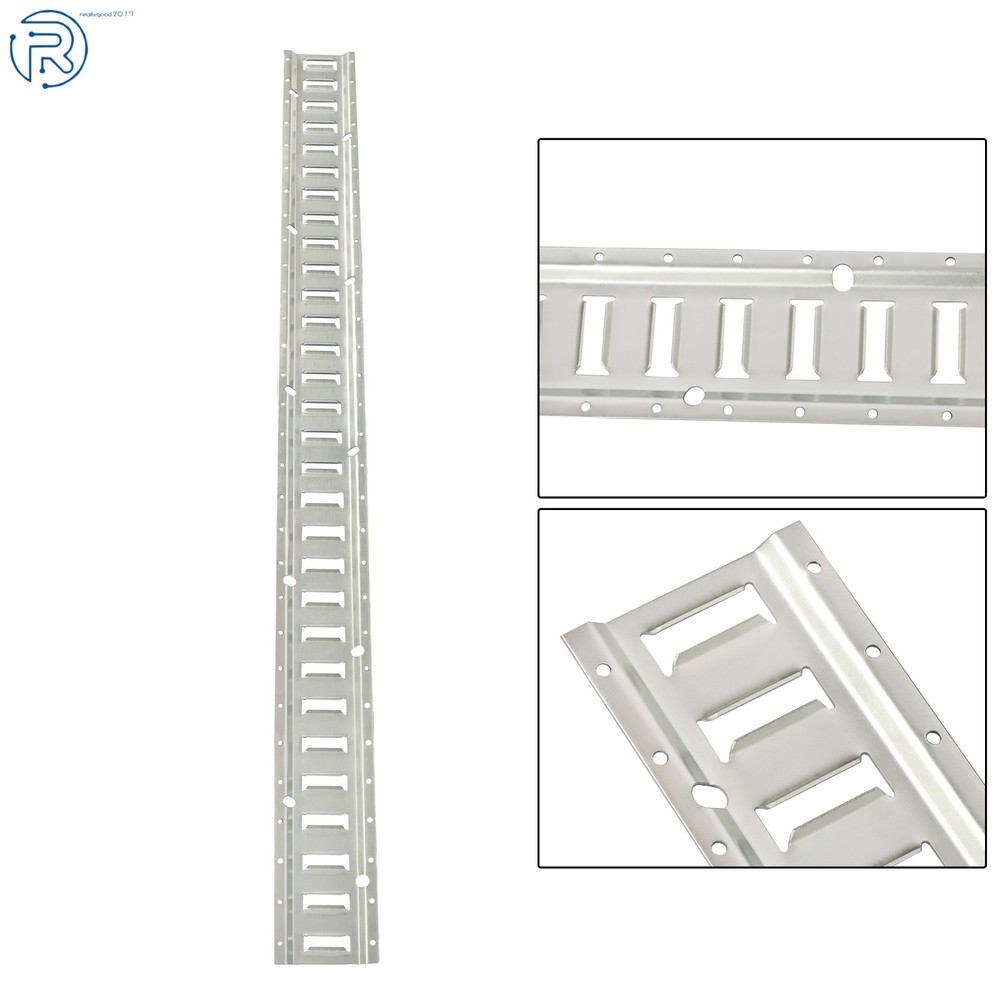 New Steel E Track Tie Down Rail Kit Silver Galvanized 24 Pack 5' Secure Cargo