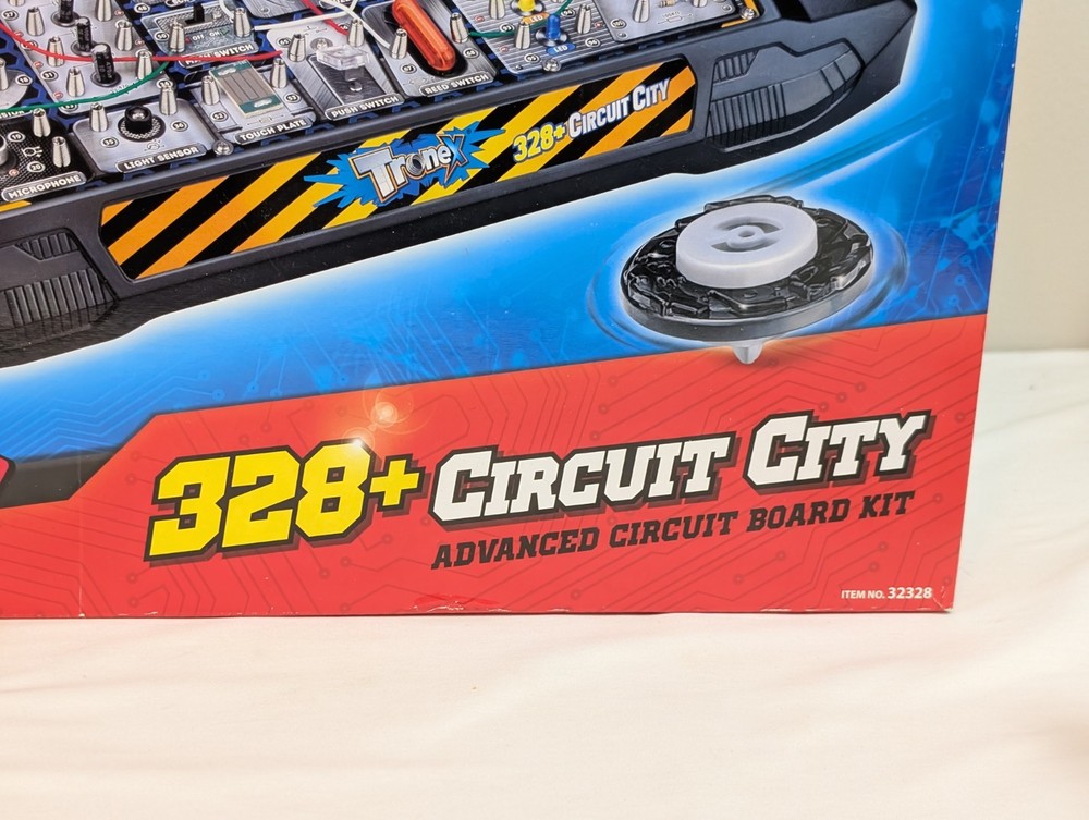 Playz Advanced Electrical Circuit Board Engineering Kit Kids 328+ STEM Science