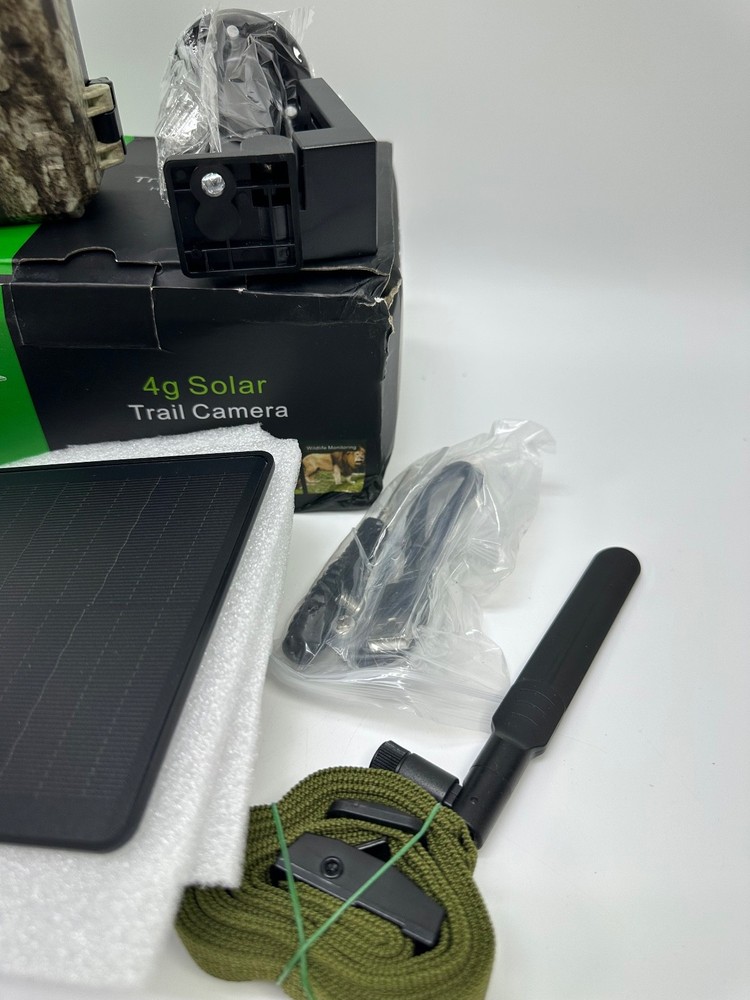 Trail Camera 4g Solar Powered w/128gb SD