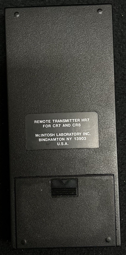 McIntosh CR8 Remote Area Controller with Remote in Original Box