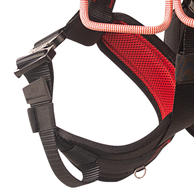 Arborist Tree Climbing Harness and Wire-core Flipline Work Positioning Lanyard