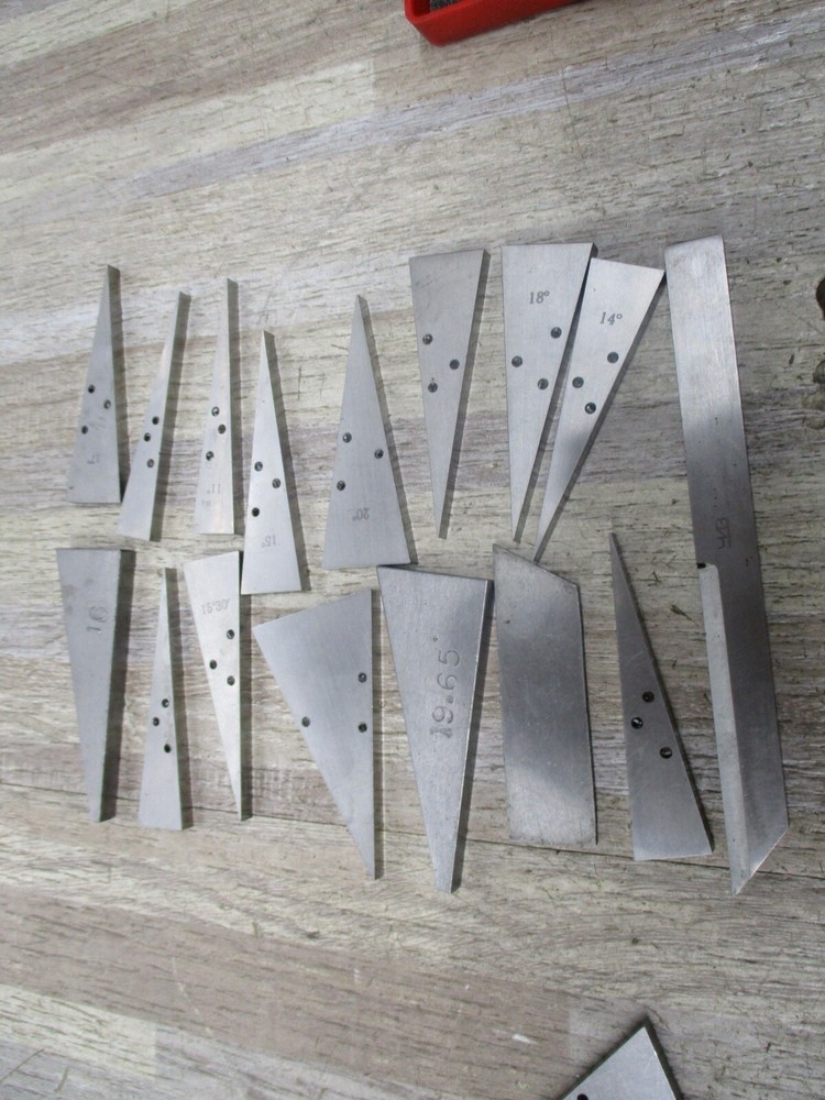 SPI Block & Angle Plate Set, Universal Combination 21PIECES NICE