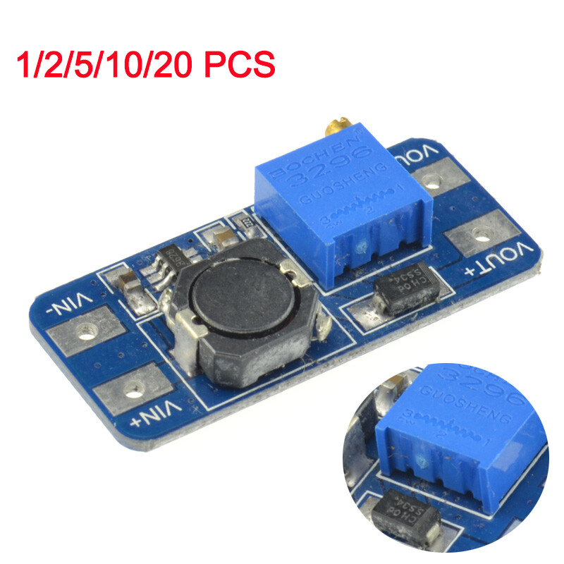 1-20PCS MT3608 DC-DC Step Up Power Apply Module Booster Power Module 2A Output