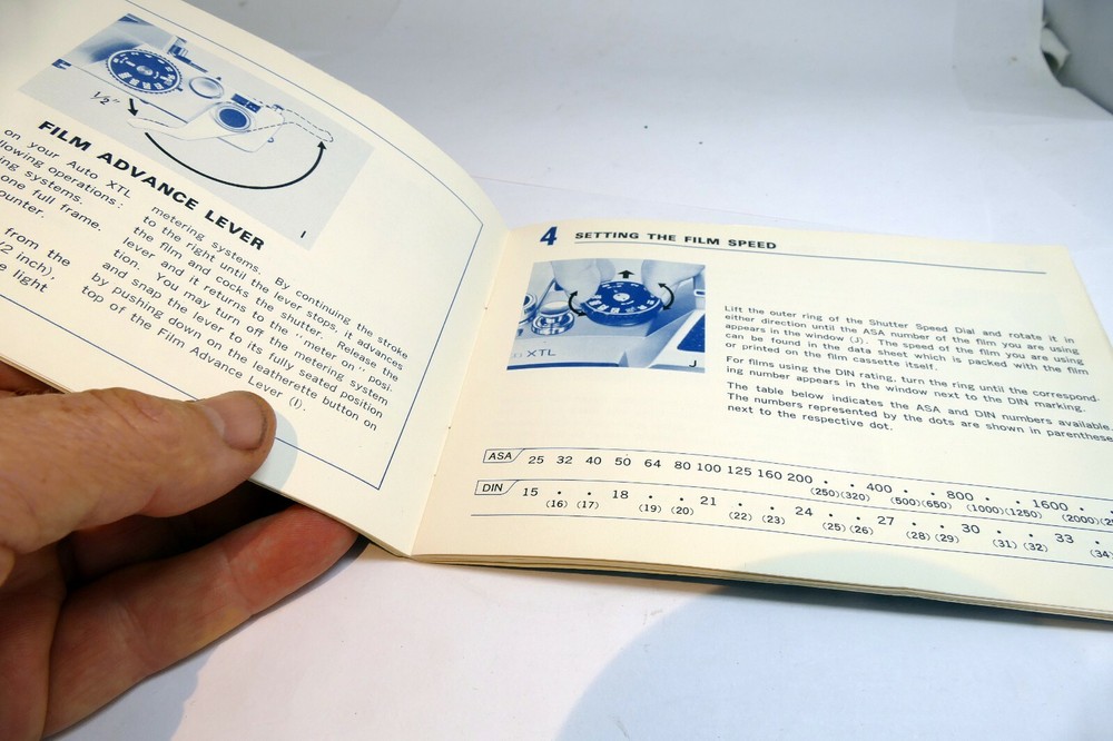 Mamiya Sekor Auto XTL camera Instruction manual guide English E