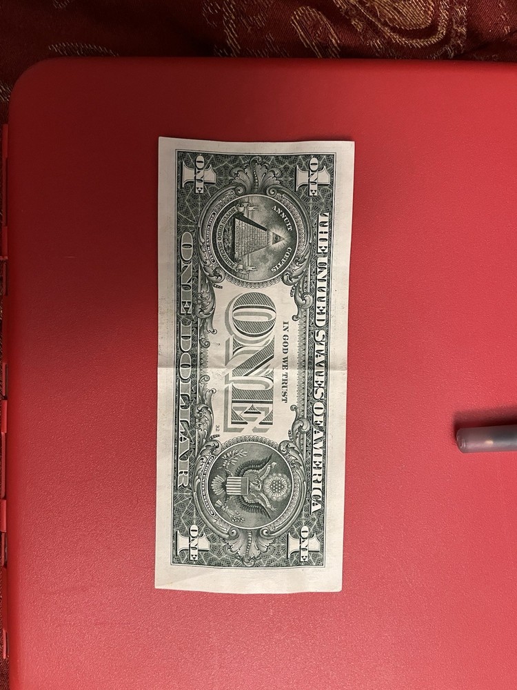 2021 One Dollar Bill Misprint ￼
