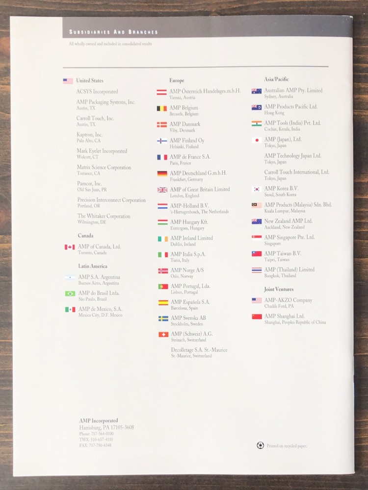 1992 AMP Annual Report