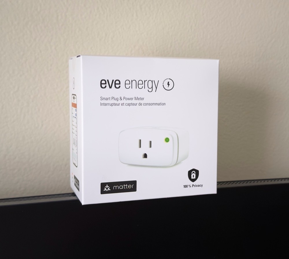 Eve Smart Plug Energy Power Meter Matter Thread iOS Android New