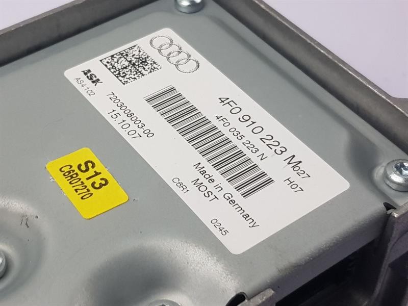 2007 AUDI A6 SPEAKER AMPLIFIER 4F0910223M