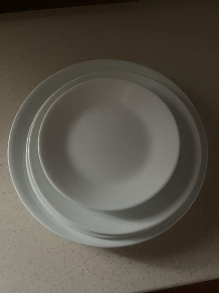 20 Pc Corelle Winter Frost Set For 4.