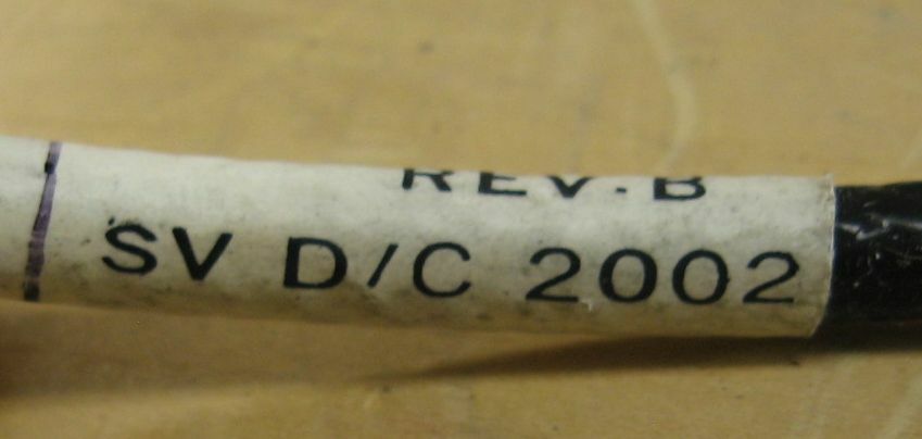 Rf Cable 0186119V01 Rev.B