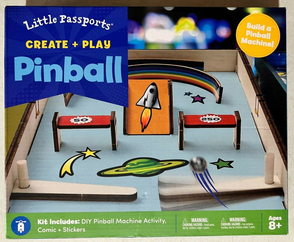 Create + Play: Pinball - Little Passports