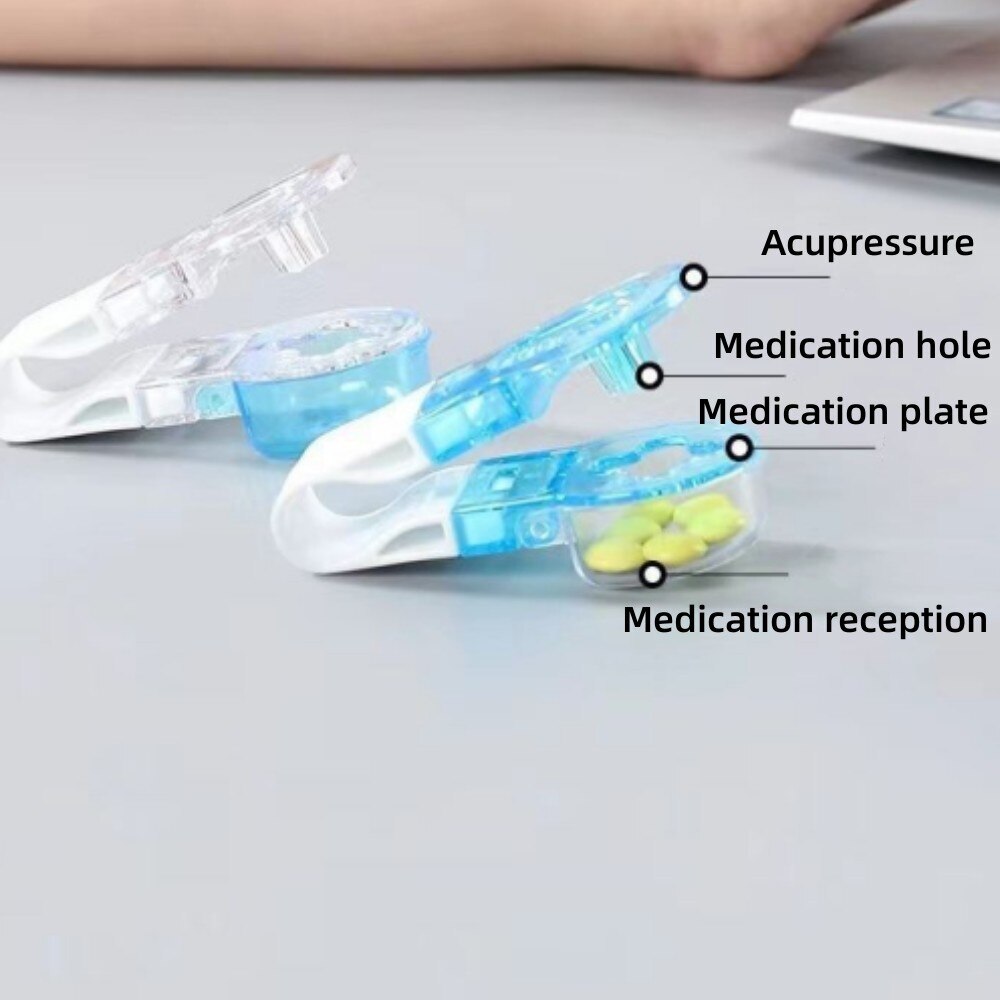 Portable Pill Taker Pollution Medicine Popper Tablet Dispenser For The Elderly